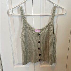 Pink Lily Sage Button-Front Camisole